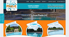 Desktop Screenshot of iconpoolskc.com